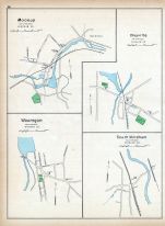 Moosup, Dayville, Wauregan, South Windham, Connecticut State Atlas 1893